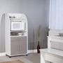 Voir la diapositive 2 : Desserte micro-ondes 2 portes 1 tiroir PRACTICA 