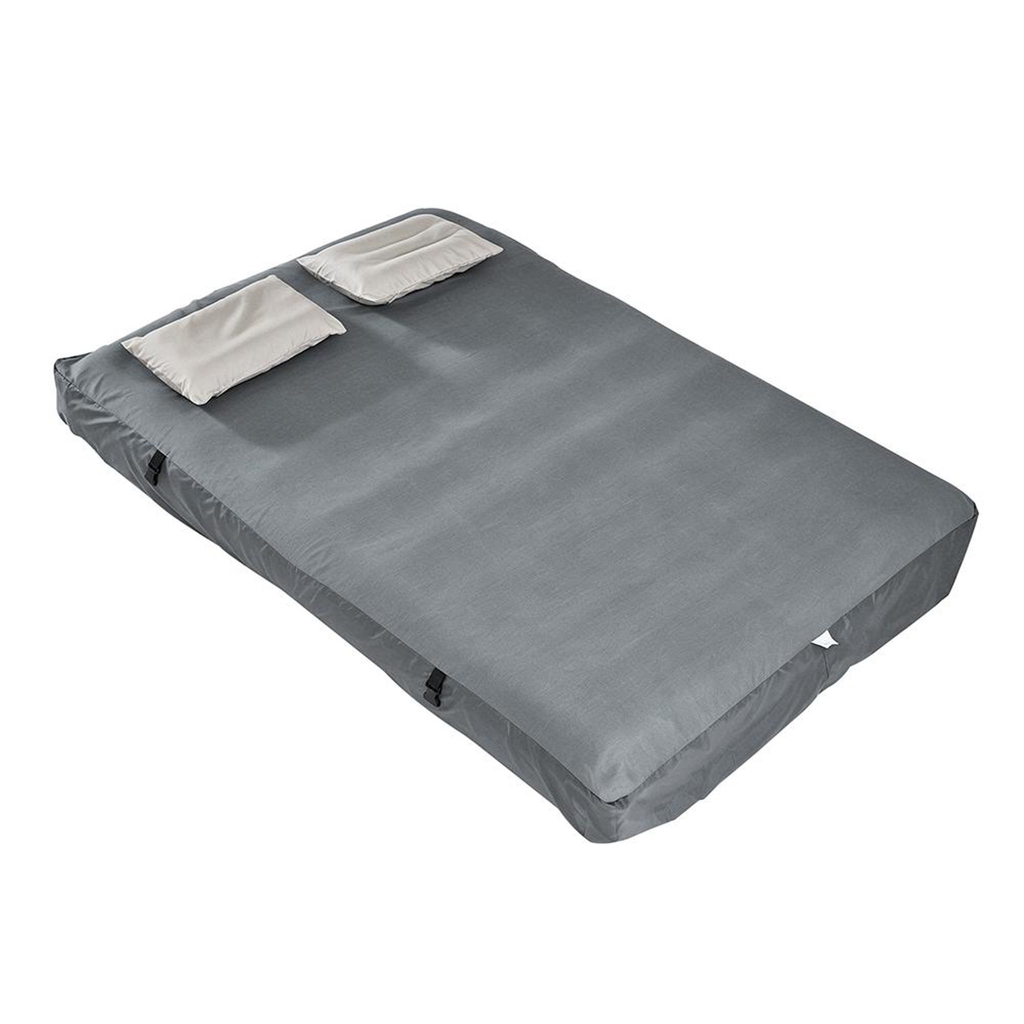SOBUY Chaise Longue Gonflable Gris 191x137x22cm OGS32-II-L-HG-P01