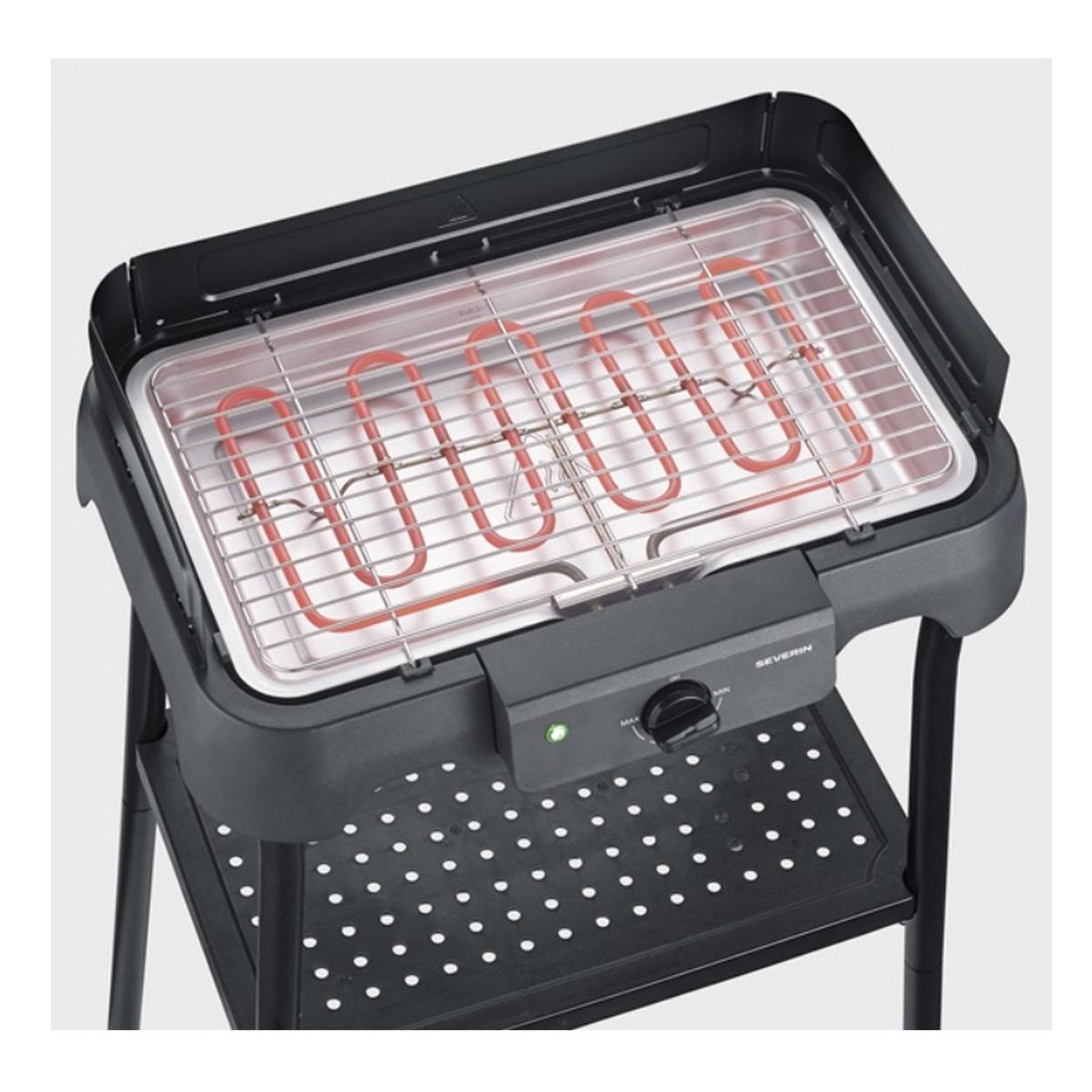 Voir la diapositive 5 : SEVERIN Barbecue électrique sur pieds 2000w - 8594