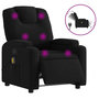 Voir la diapositive 2 : VIDAXL Fauteuil de massage inclinable electrique Noir Tissu