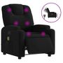 Voir la diapositive 2 : VIDAXL Fauteuil de massage inclinable electrique Noir Tissu