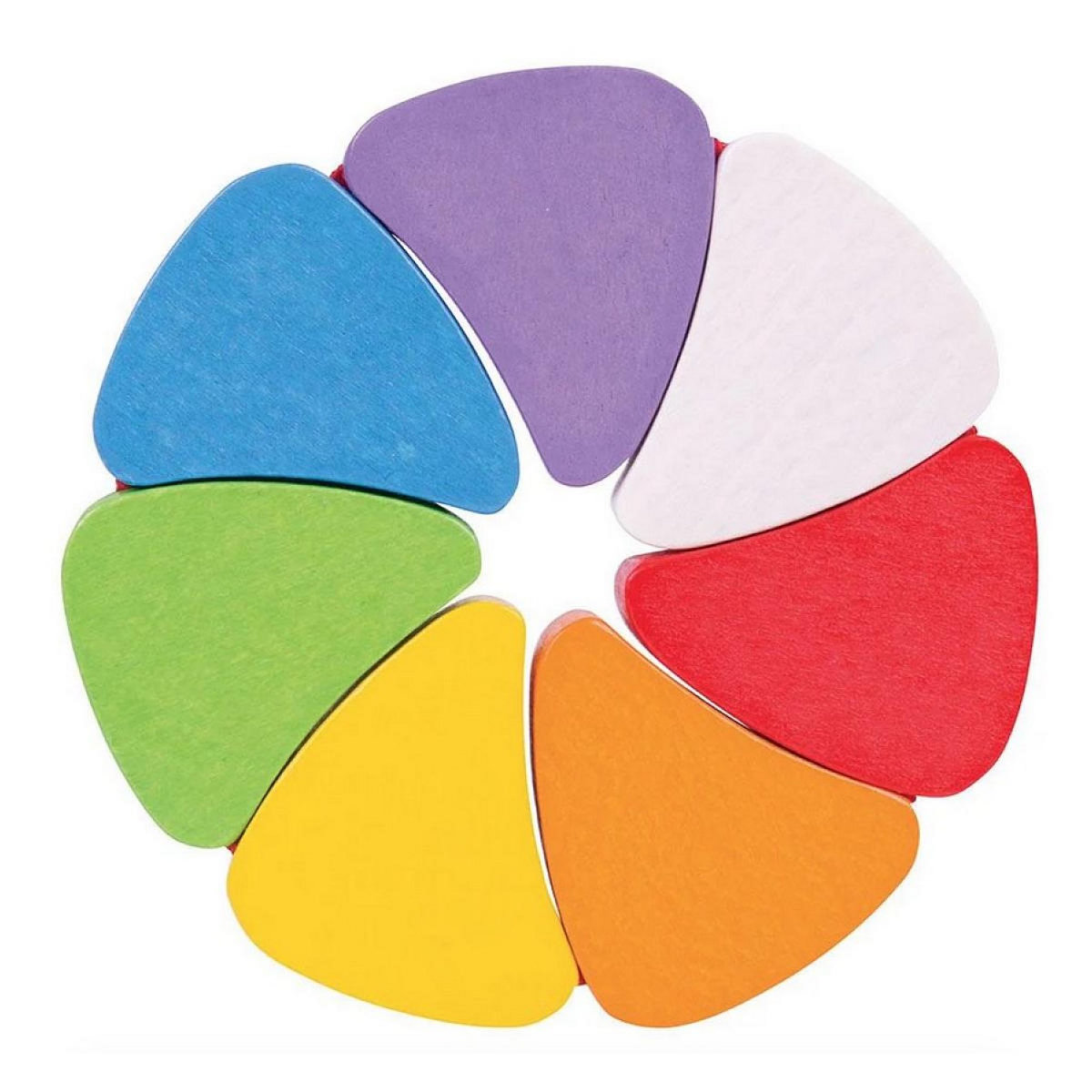BIGJIGS Jeu de dexterité Rainbow Petals