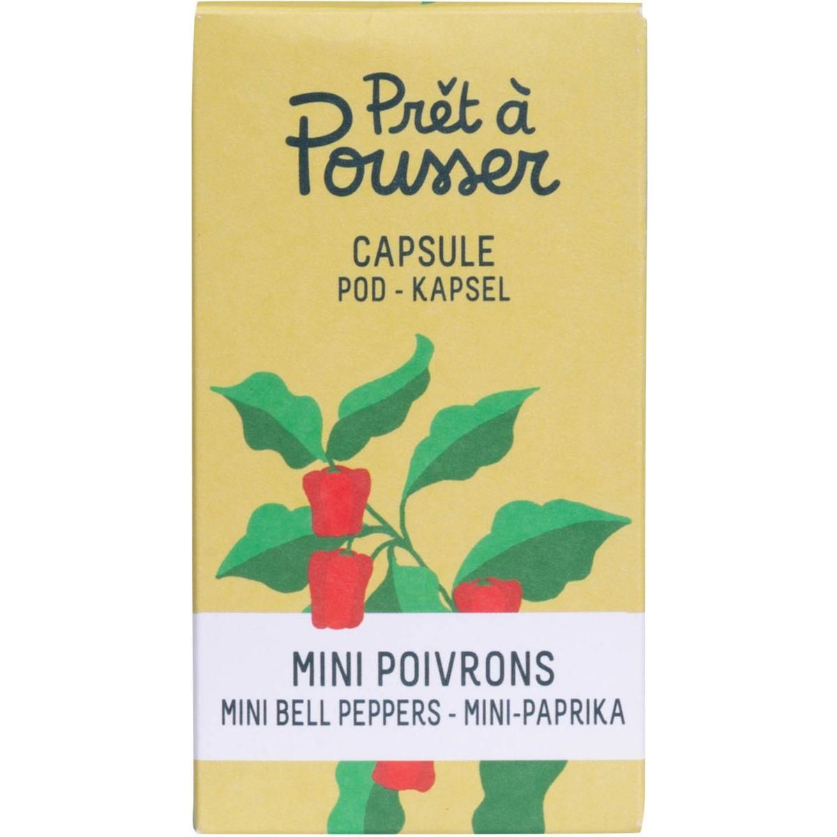 PrÃªt Ã  pousser Recharge jardin d'intérieur MINI-POIVRONS