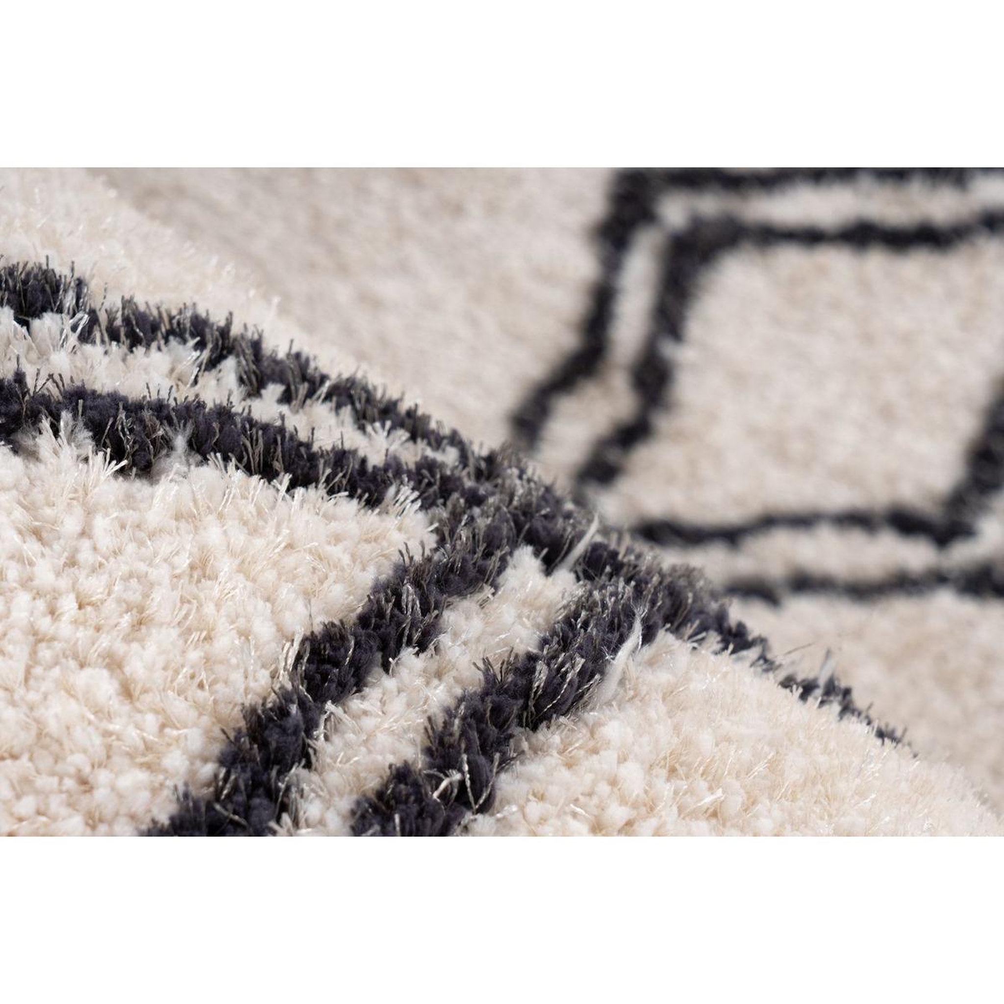 Voir la diapositive 3 : Paris Prix Tapis imprimé géométrique  orlando  ivoire