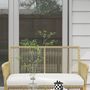 Voir la diapositive 4 : OUTSUNNY Salon de jardin 4 places 4 pièces style colonial table basse coussins inclus résine tressée filée aspect rotin beige