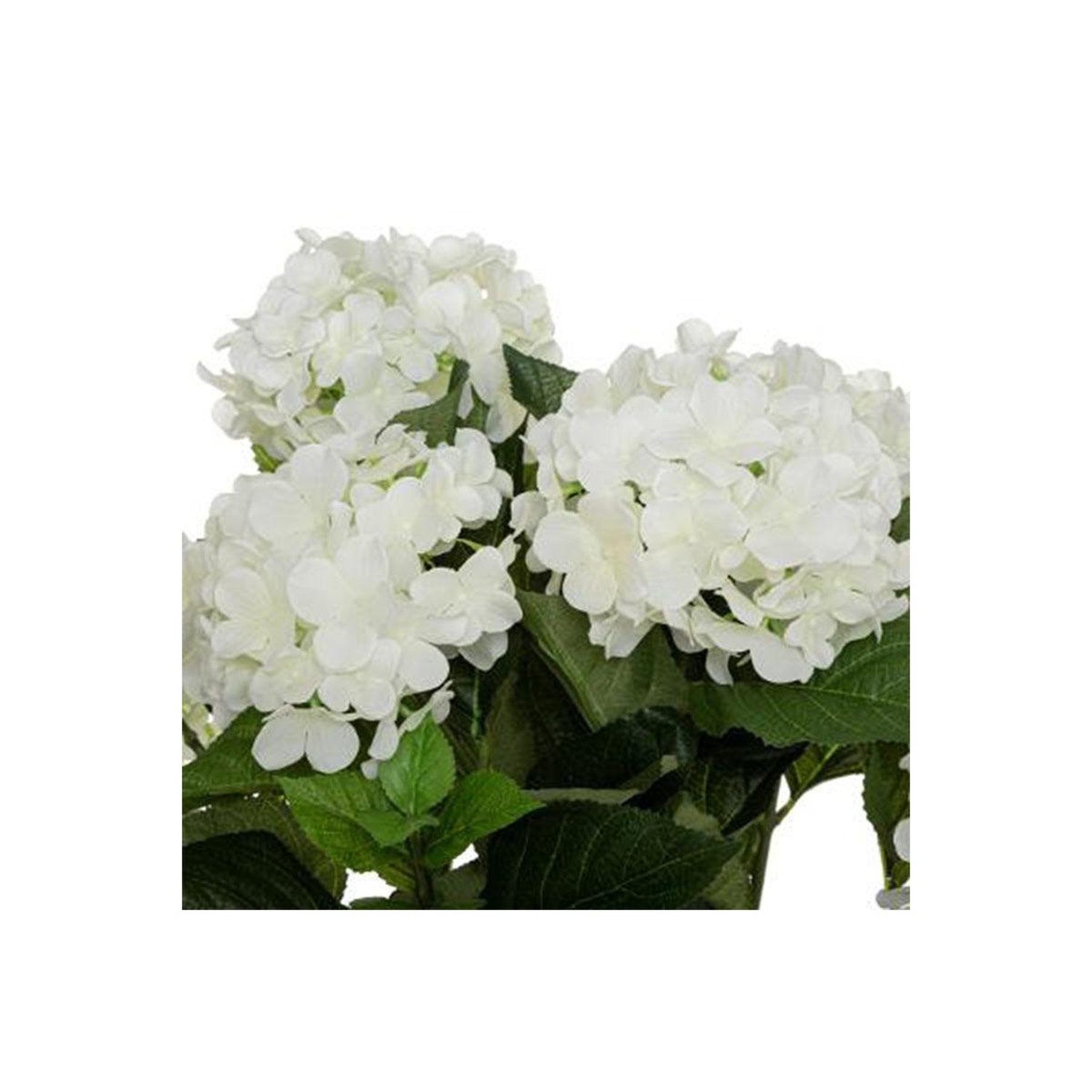 Voir la diapositive 2 : ATMOSPHERA Plante artificielle  hortensia  61cm blanc