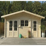 Voir la diapositive 2 : Solid Abri jardin bois  Rostock  - 22.04 m² - 5.68 x 3.88 x 2.75 m - 40 mm