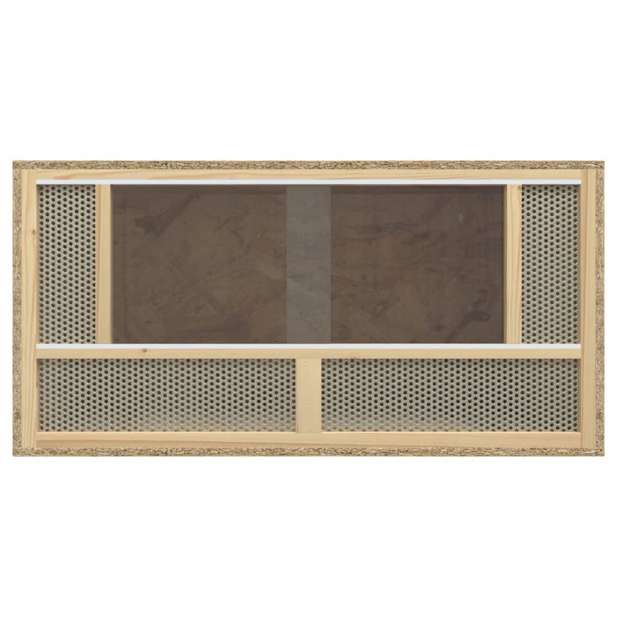 VIDAXL Terrarium Bois d'ingenierie 80x40x40 cm