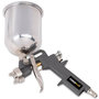 Voir la diapositive 1 : POWERPLUS Pistolet peinture pneumatique avec godet haut