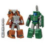 Voir la diapositive 1 : HASBRO Transformers Bombshock & Growl War for Cybertron Earthrise Micromasters Décor