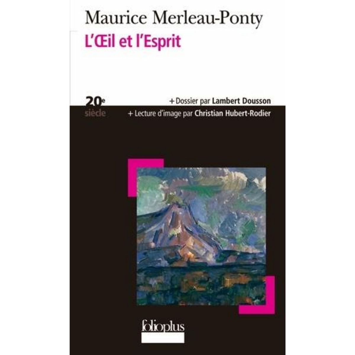 L'OEIL ET L'ESPRIT, Merleau-Ponty Maurice