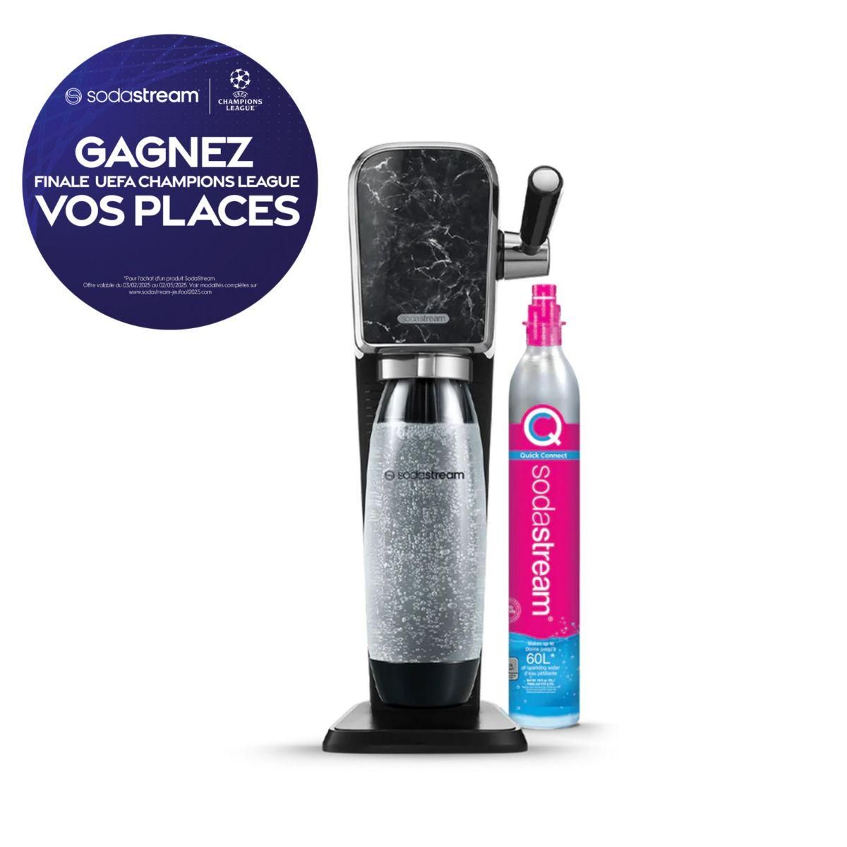 SODASTREAM Machine à soda ART Marbre Promo