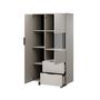 Voir la diapositive 2 : BEST MOBILIER Canterbury - vitrine - beige - 170 cm