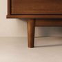 Voir la diapositive 6 : IDIMEX Commode TECCA L 80 cm 4 tiroirs en bois massif
