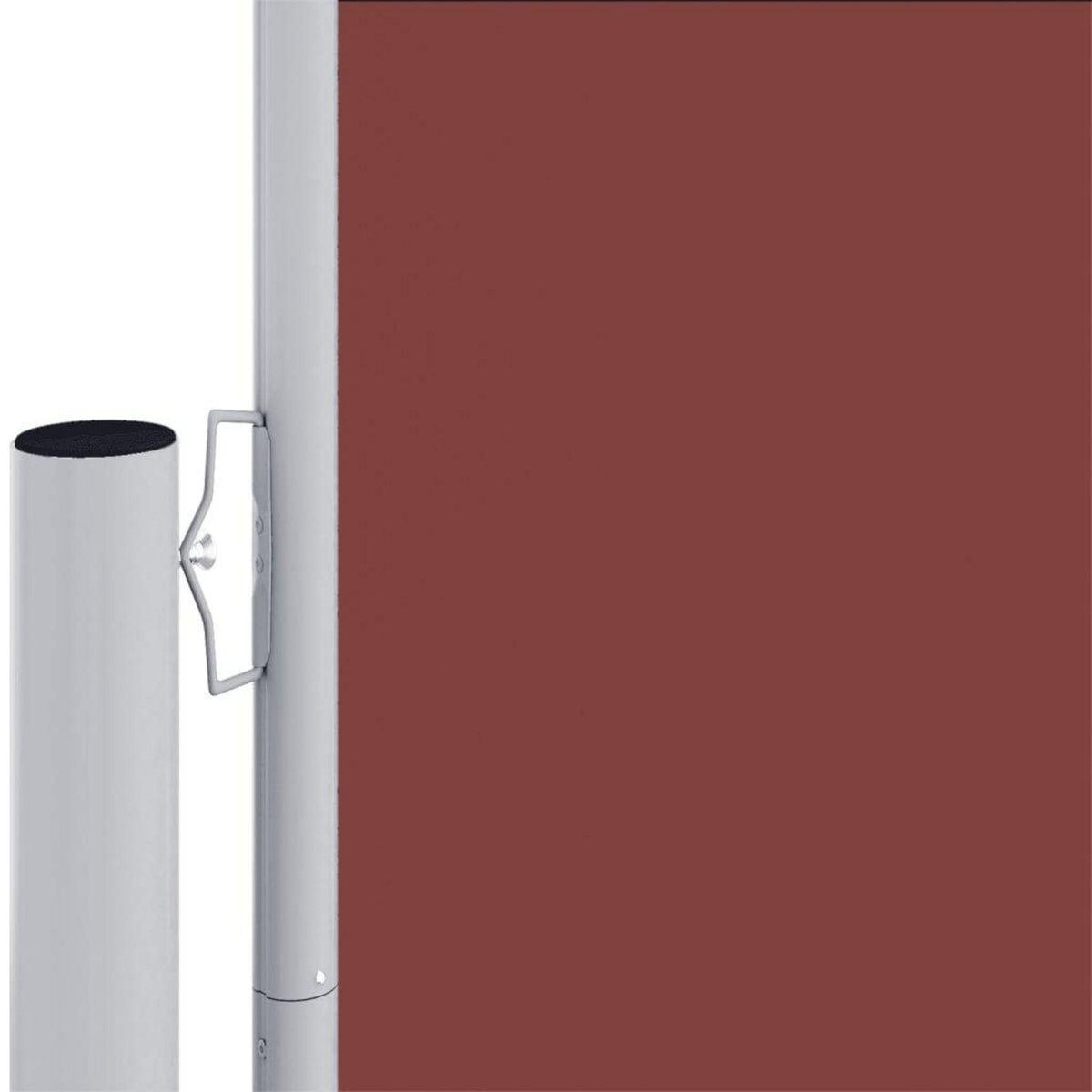 VIDAXL Auvent lateral retractable Marron 180x1000 cm