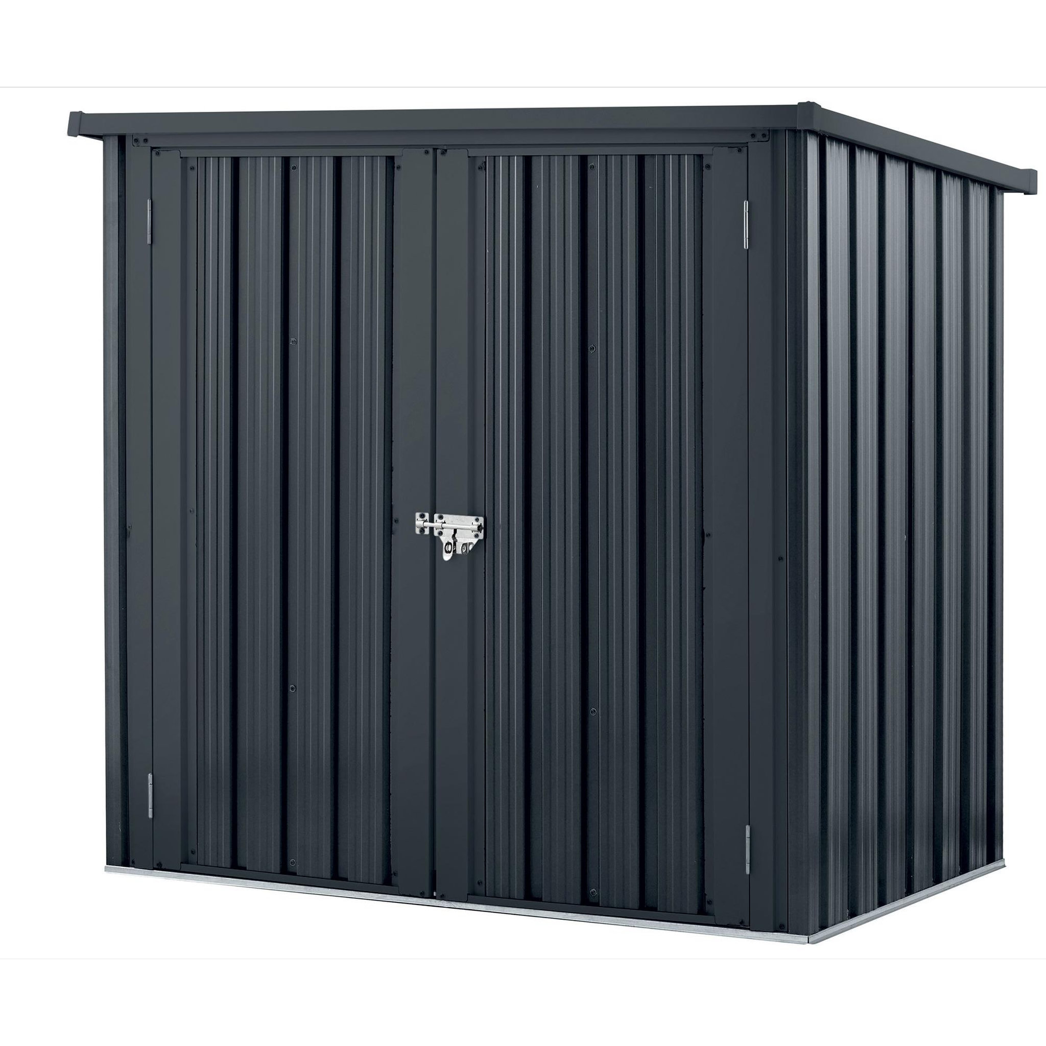 Voir la diapositive 1 : WERKAPRO Abri jardin métal 1,3m2  1.47x0.86 h1.34m  WERKA PRO