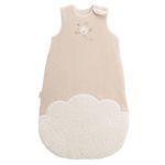 Petit Béguin Gigoteuse d'hiver en velours Câlins. Coloris disponibles : Beige