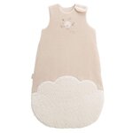 Petit Béguin Gigoteuse d'hiver en velours Câlins. Coloris disponibles : Beige