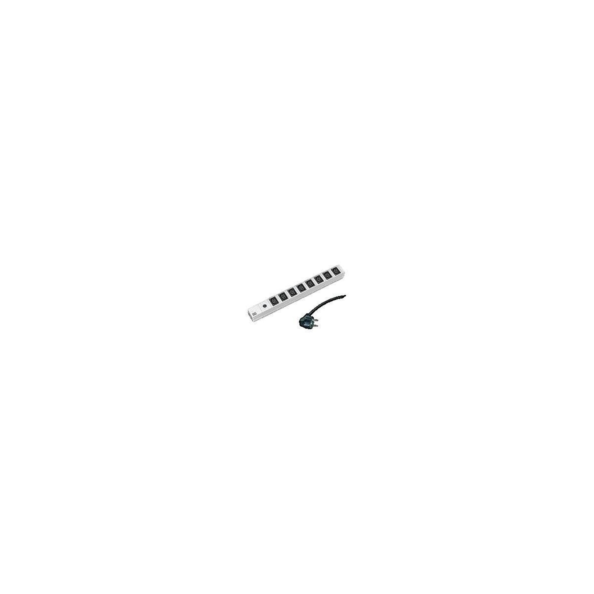 Bachmann Multiprise Bachmann Multiprise Rack 8 prises C13 gris clair