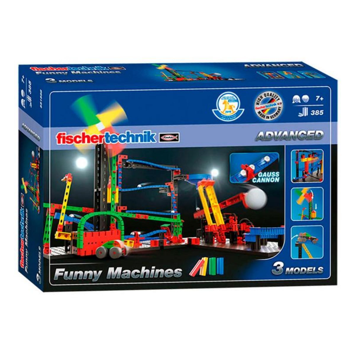 Fischer Fischertechnik Advanced - Funny Machines, 385dlg.