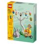Voir la diapositive 5 : LEGO 40808 Le lapin de Pâques et la chasse aux œufs ® Iconic