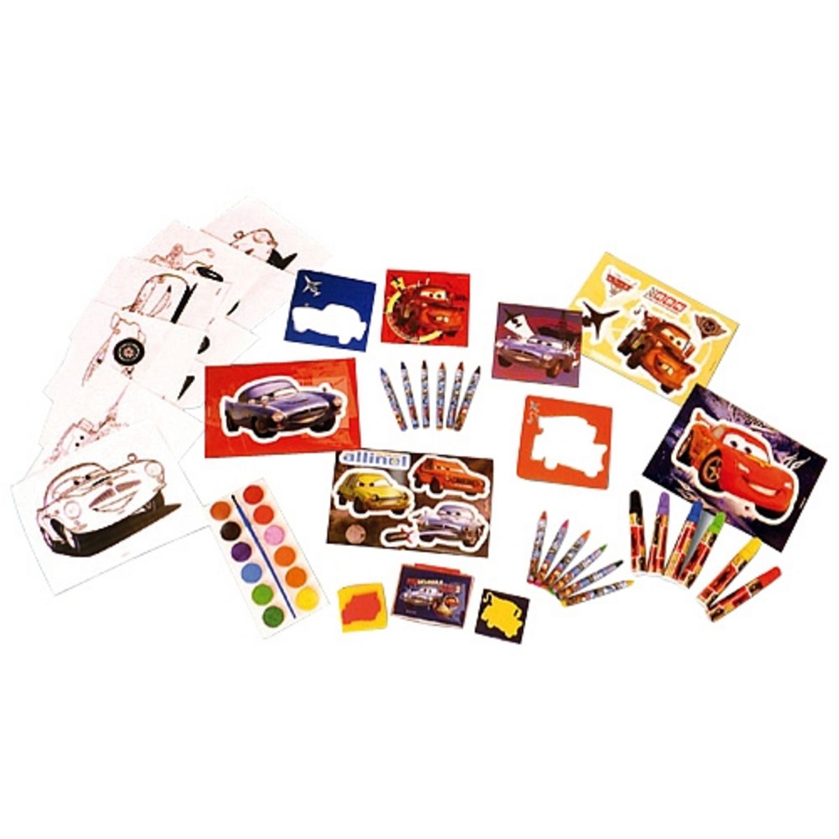 Coffret peinture et dessin Cars 2
