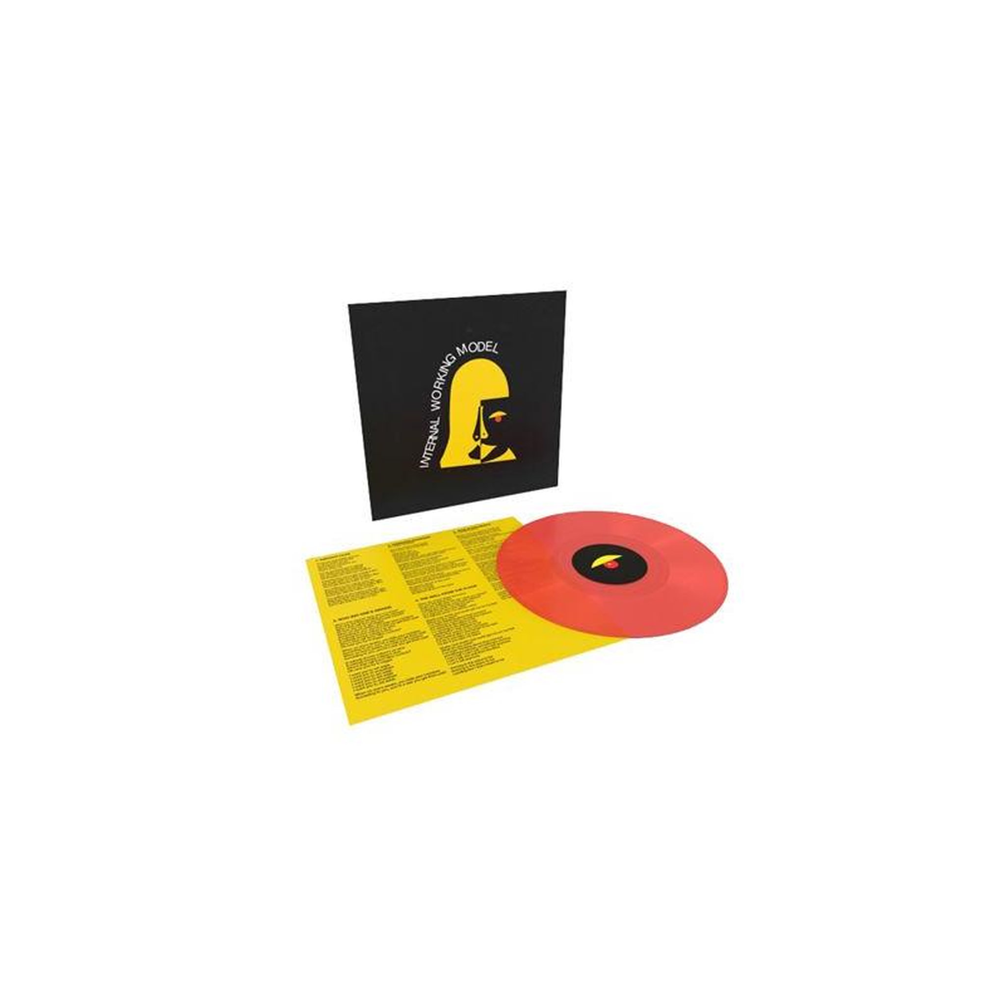 Vinyle rouge 33 t 30 cm liela moss – internal working model (1 lp, 9 titres)