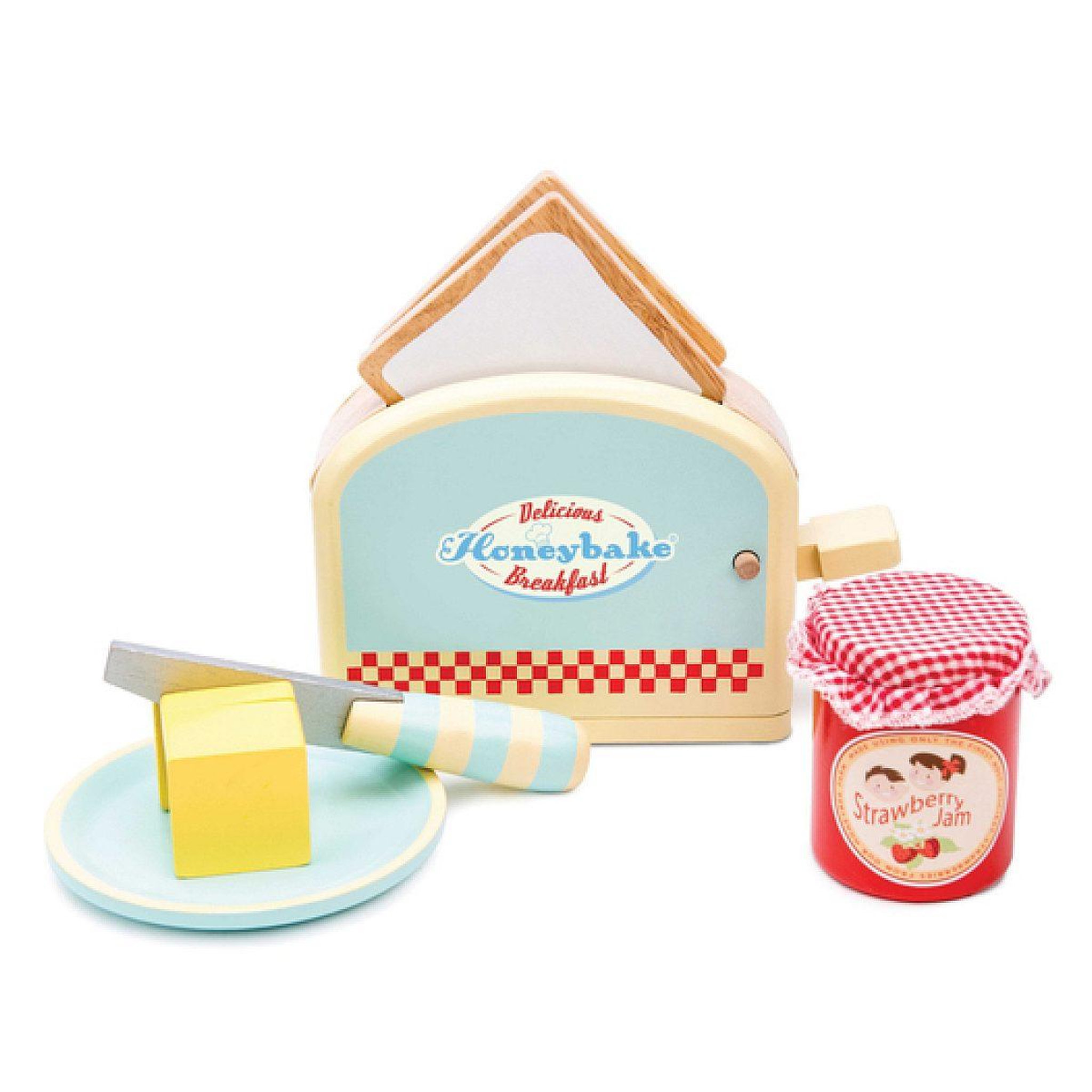 Voir la diapositive 2 : Le Toy Van Grille pain du petit dejeuner