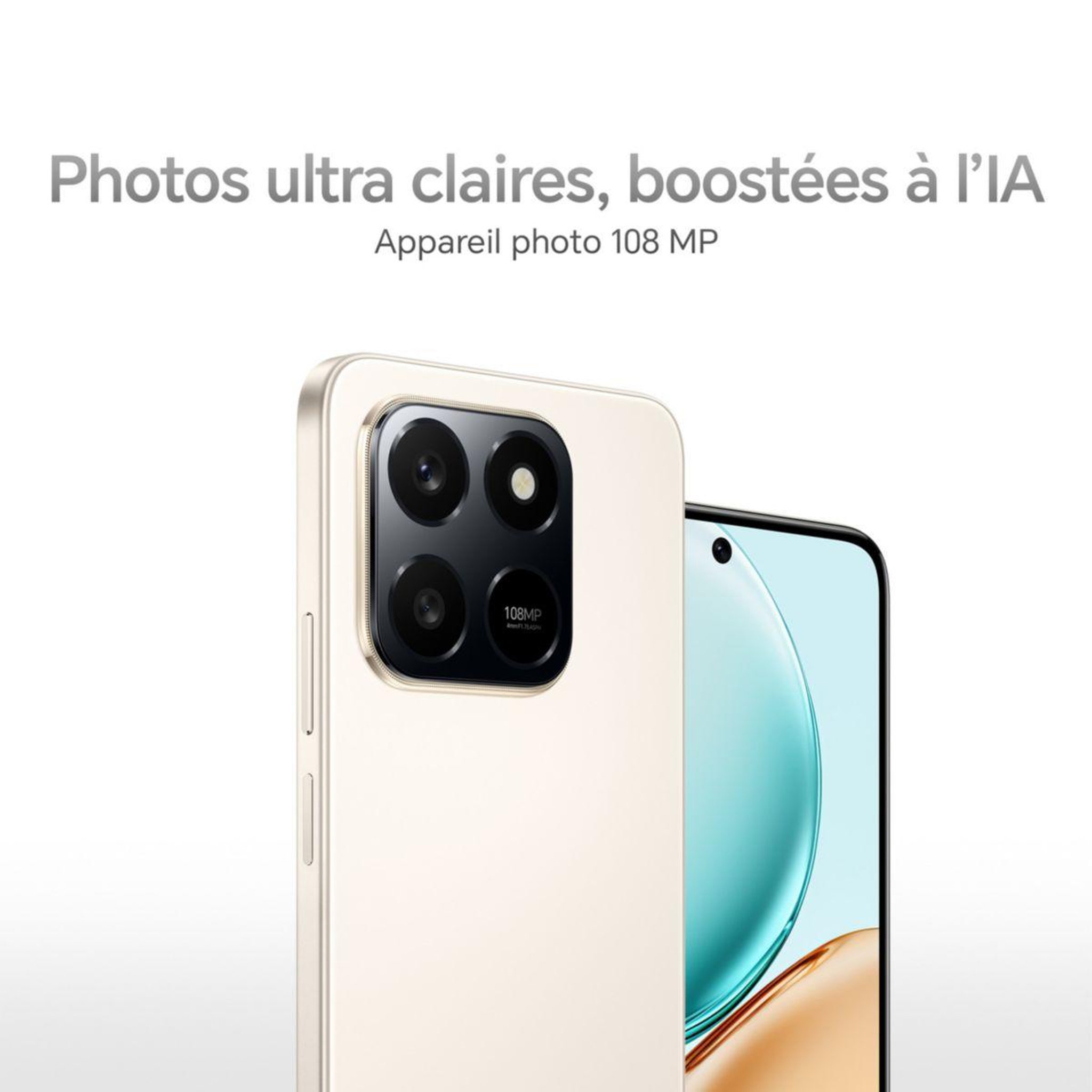 Voir la diapositive 3 : HONOR Smartphone 400 Smart 128Go Or 4G