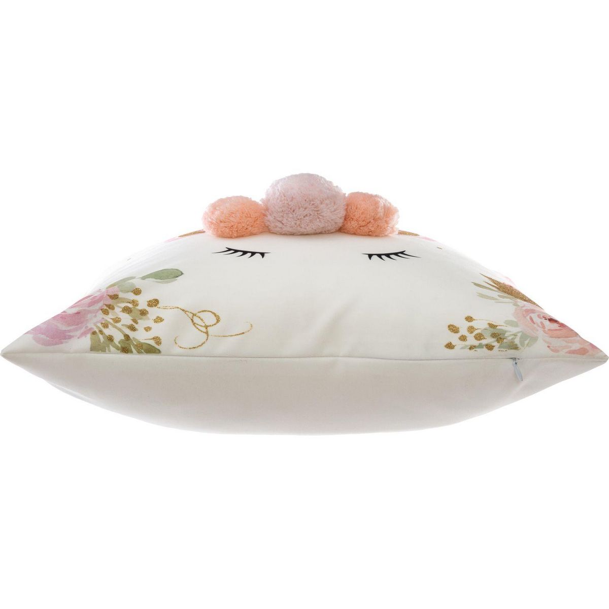 Atmosphera Kids Coussin enfant licorne Bohème - Blanc