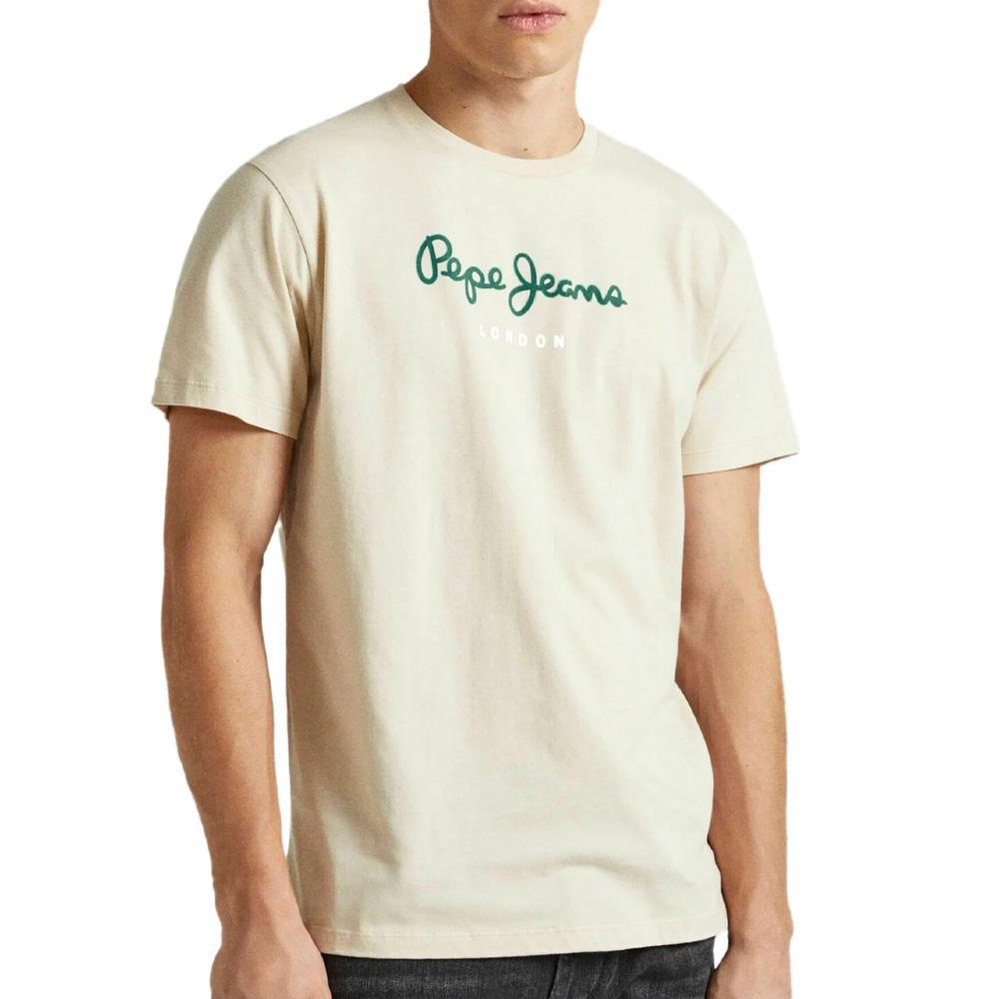 Voir la diapositive 1 : Pepe Jeans T-shirt Beige Homme Pepe Jeans 508208