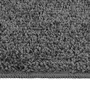 VIDAXL Tapis shaggy antiderapant Gris 120x170 cm