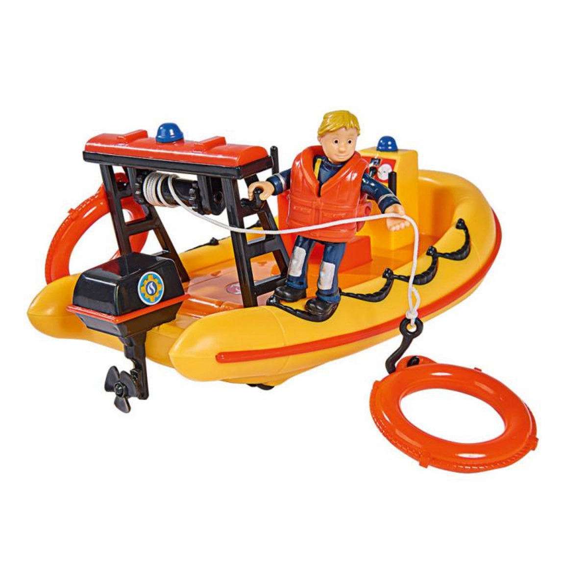 SIMBA Simba - Fireman Sam Neptune Lifeboat with Figure 109252571