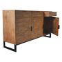 Voir la diapositive 2 : Paris Prix Buffet 3 Portes & 3 Tiroirs  Bolta  150cm Naturel