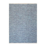 Paris Prix Tapis Rayé Fait Main  Aperitif  Bleu. Coloris disponibles : Bleu