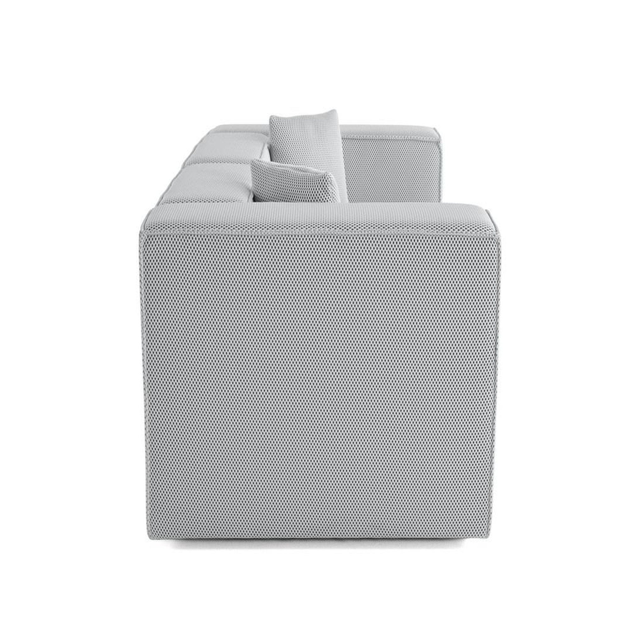 Voir la diapositive 4 : LISA DESIGN Arty - canapé modulable 2 places - en tissu mailles 3d