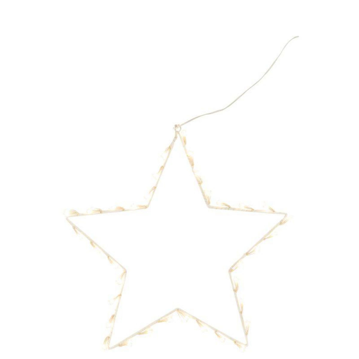 Paris Prix Décoration de Noël à LED  Étoile  40cm Blanc