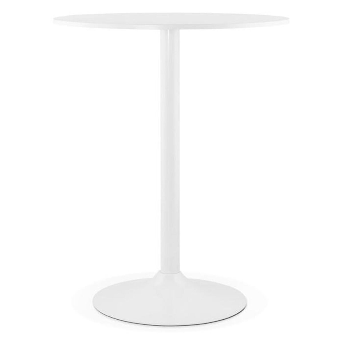 Paris Prix Table de Bar  Maracay  90cm Blanc