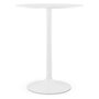 Voir la diapositive 4 : Paris Prix Table de Bar  Maracay  90cm Blanc