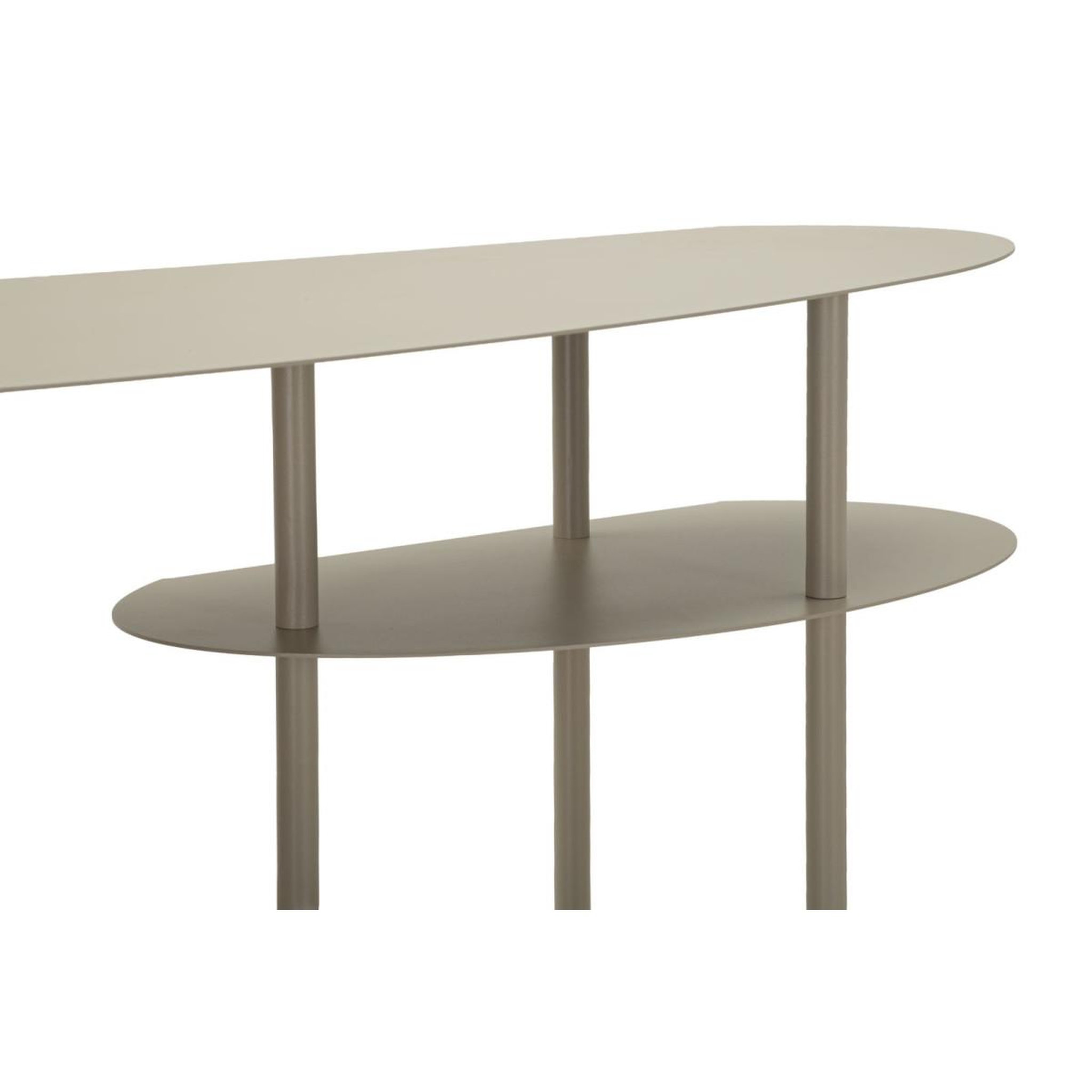 Voir la diapositive 5 : Paris Prix Console design 4 niveaux  saturn  118cm taupe