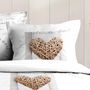 Voir la diapositive 2 : STOF Housse de couette 260x240 CHARMING + 2 taies coton 57 fils