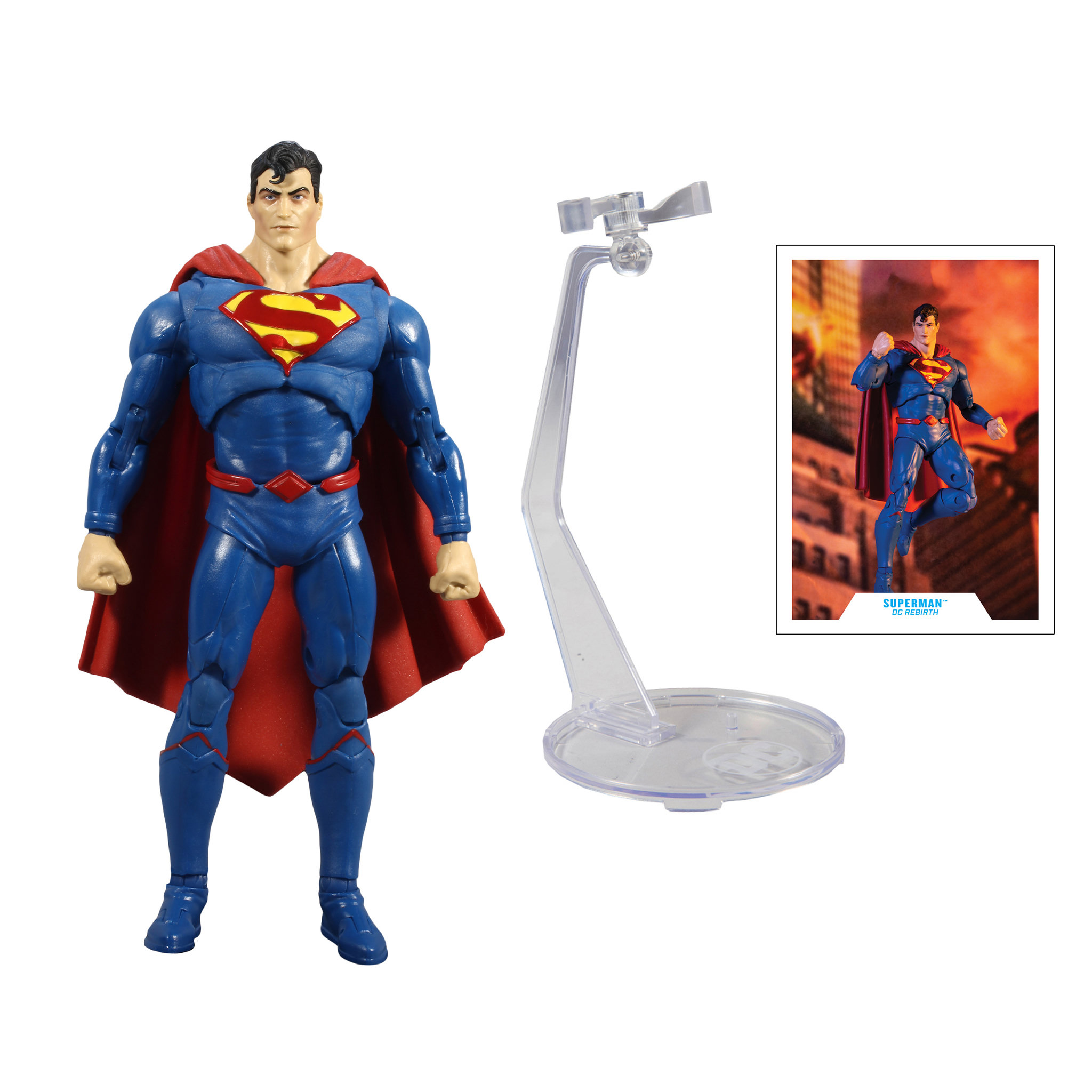 Voir la diapositive 5 : LANSAY Figurine Superman rebirth - DC Multiverse