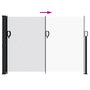 Voir la diapositive 5 : VIDAXL Auvent lateral retractable blanc 140x300 cm