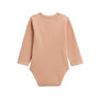 Voir la diapositive 4 : Petit Béguin Lot de 2 bodies bébé manches longues Matcha