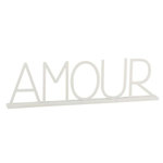 Paris Prix Mot Déco en Métal  Amour  77cm Blanc