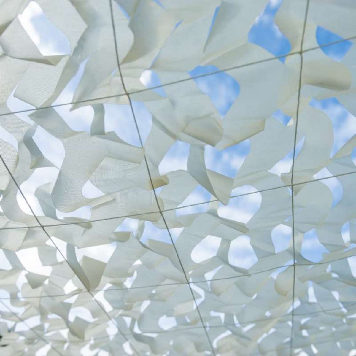  Toile d'ombrage ajourée beige 120 g/m2  Werkapro 3 x 3m