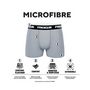 Voir la diapositive 2 : FREEGUN Lot de 4 Boxers homme Soft Touch Signature Karl
