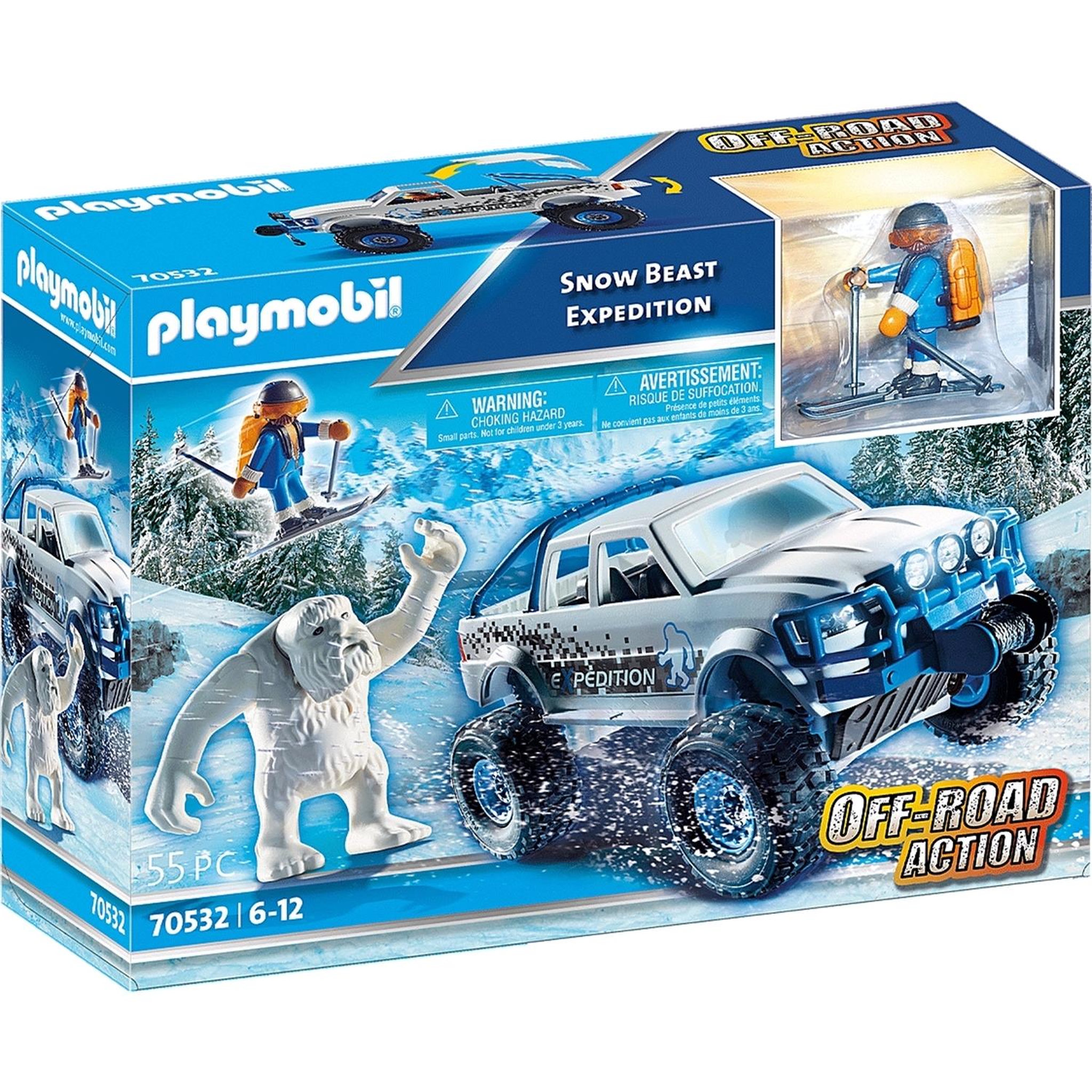 PLAYMOBIL Snow Beast Expedition - Expédition de la Bête des Neiges