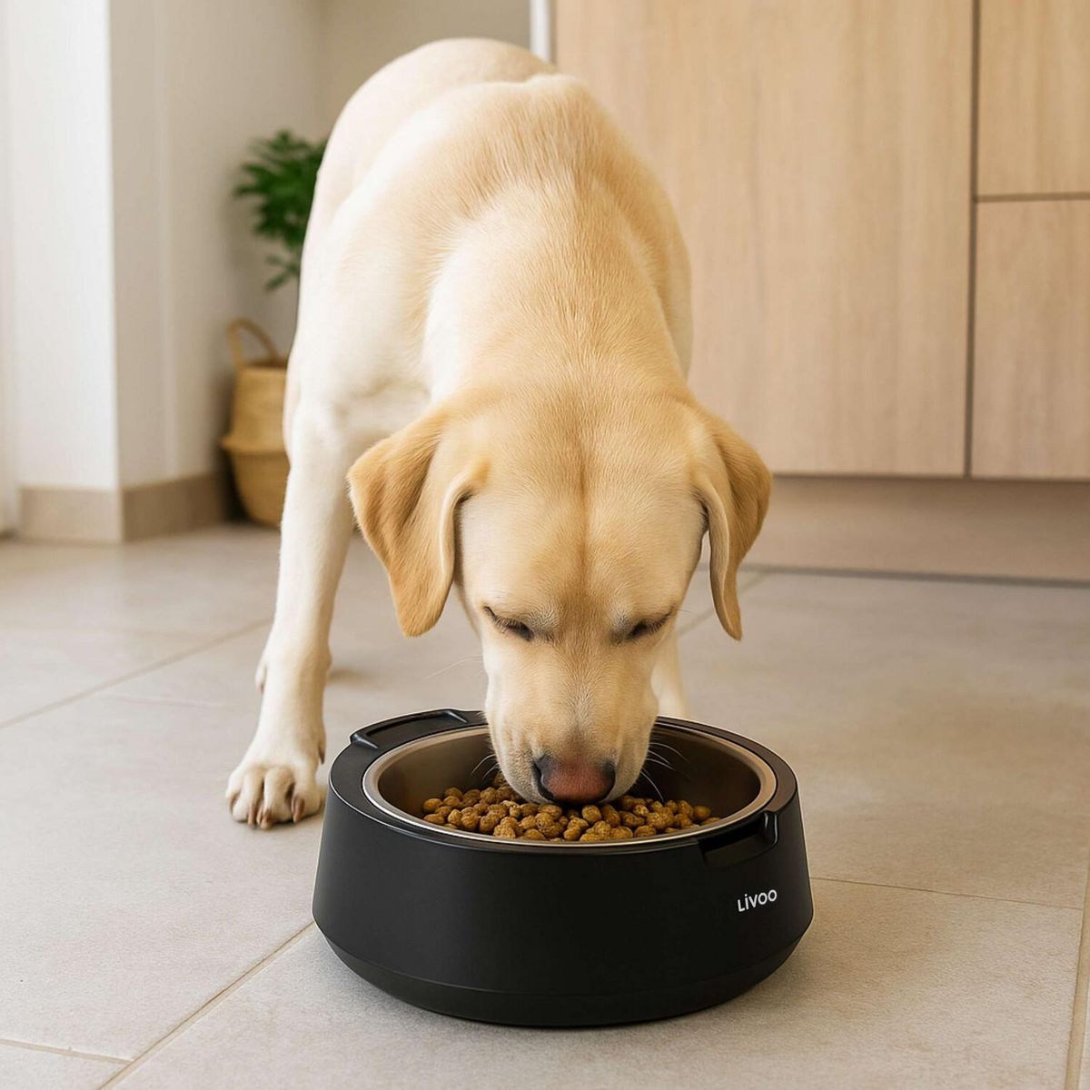 LIVOO Gamelle avec balance 5kg - PET109N