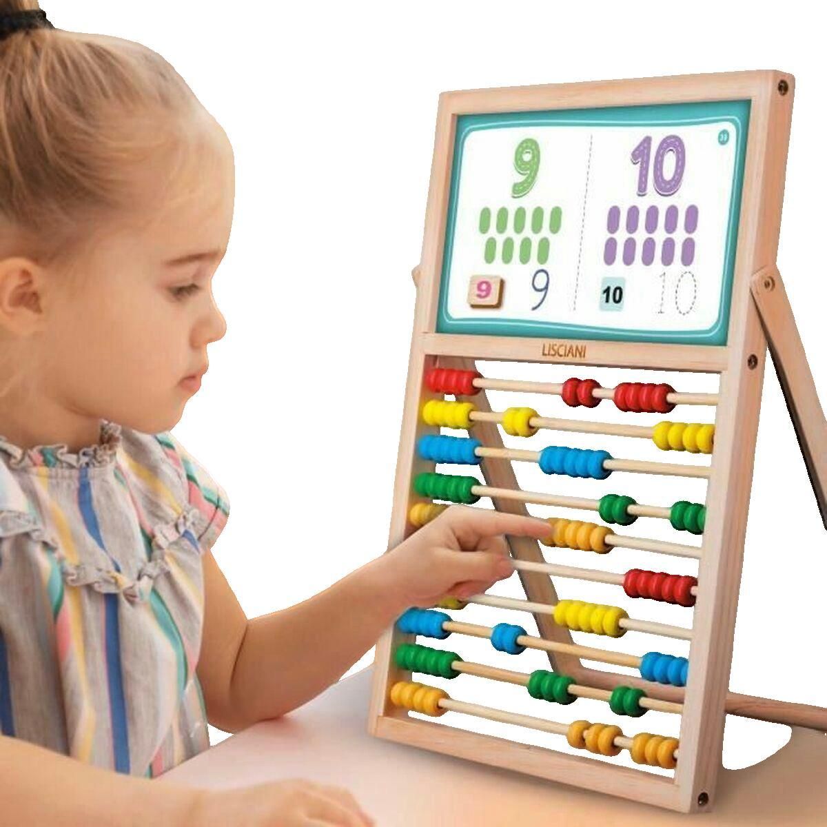LISCIANI GIOCHI Chevalet Montessori Lisciani-Giochi coloré